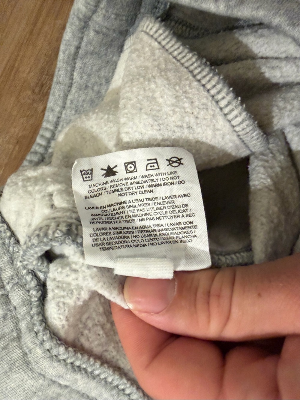 Nike Men's Fleece Sweatpants Gray M - Picture 5 of 5